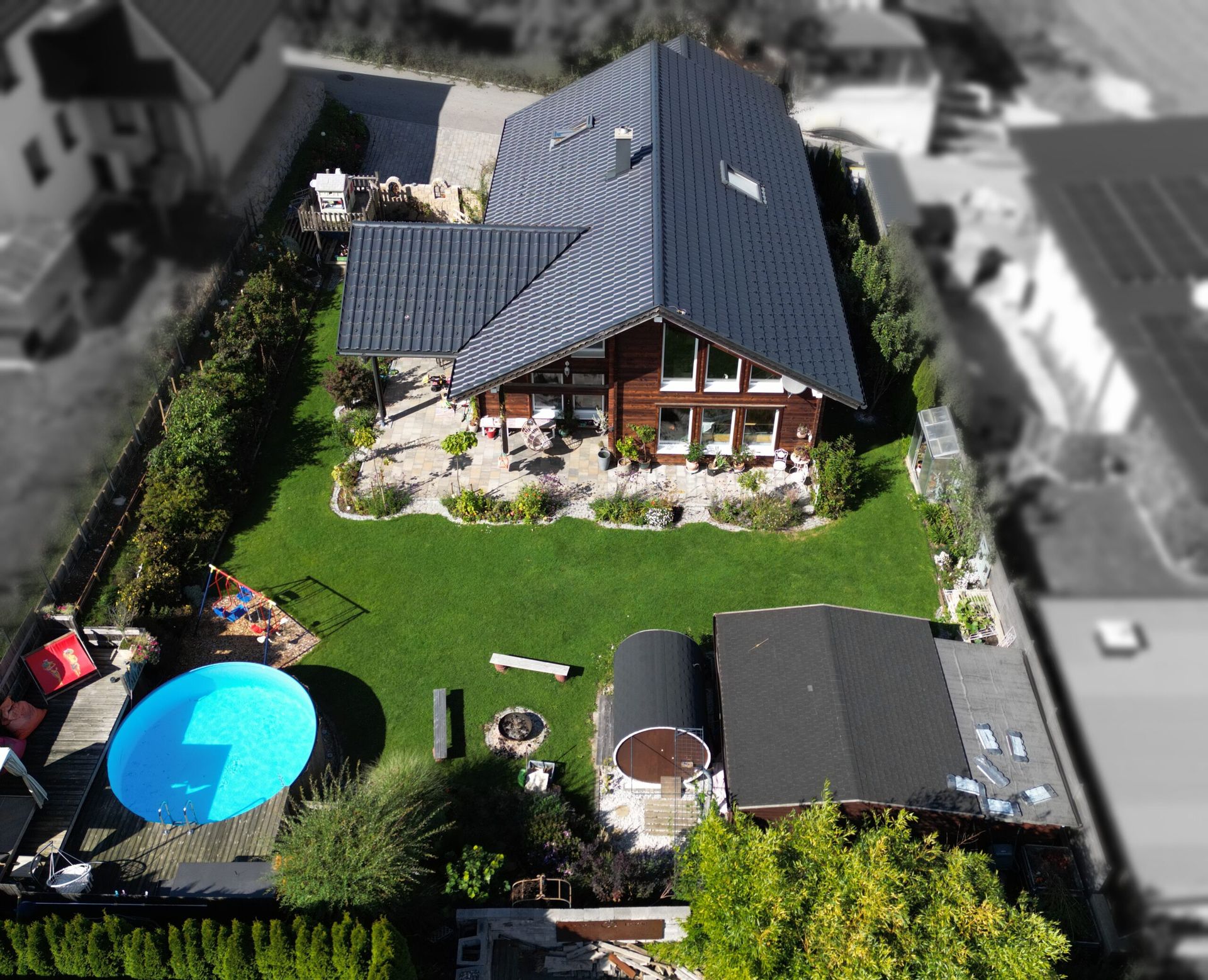 Luftbilder Immobilien Immonilienaufnahme mit Drohne